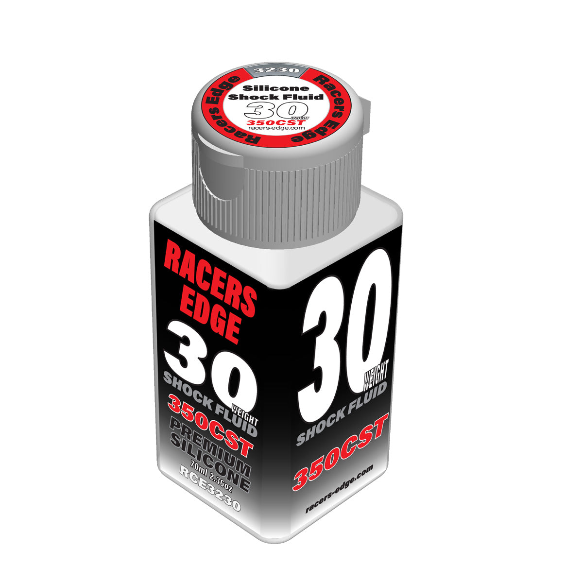 Racers Edge 30 weight 350 cSt pure silicone RC shock oil