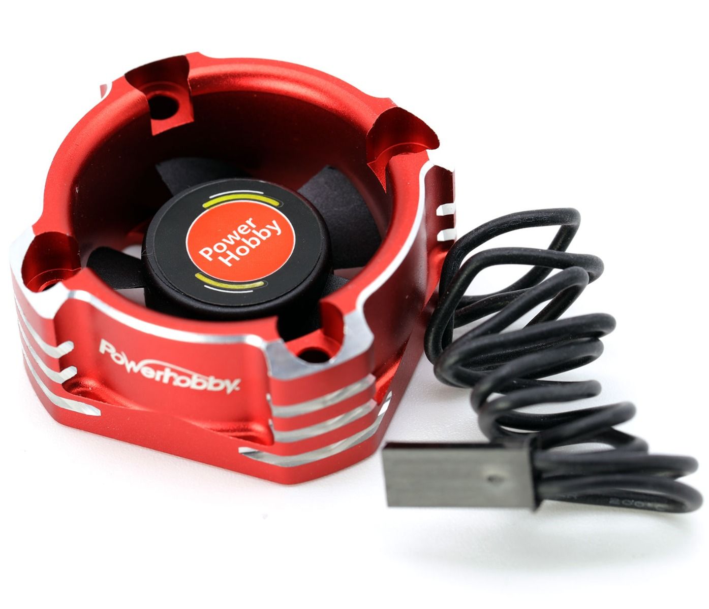Powerhobby Booster 30x30mm 28K High-Speed Aluminum RC Cooling Fan Red