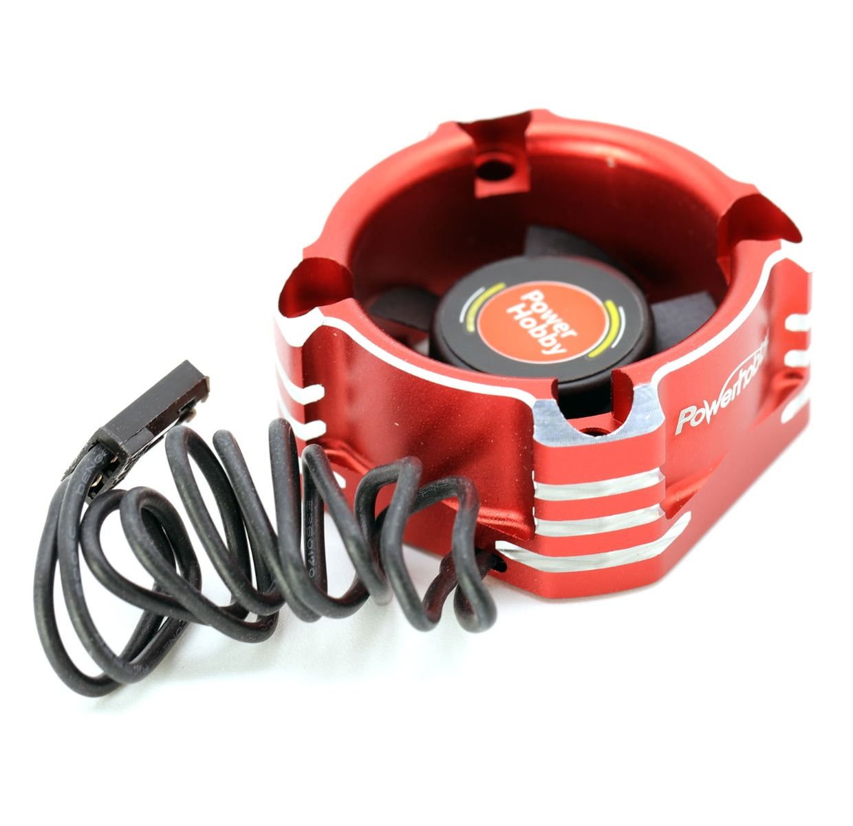 Powerhobby Booster 30x30mm 28K High-Speed Aluminum RC Cooling Fan Red