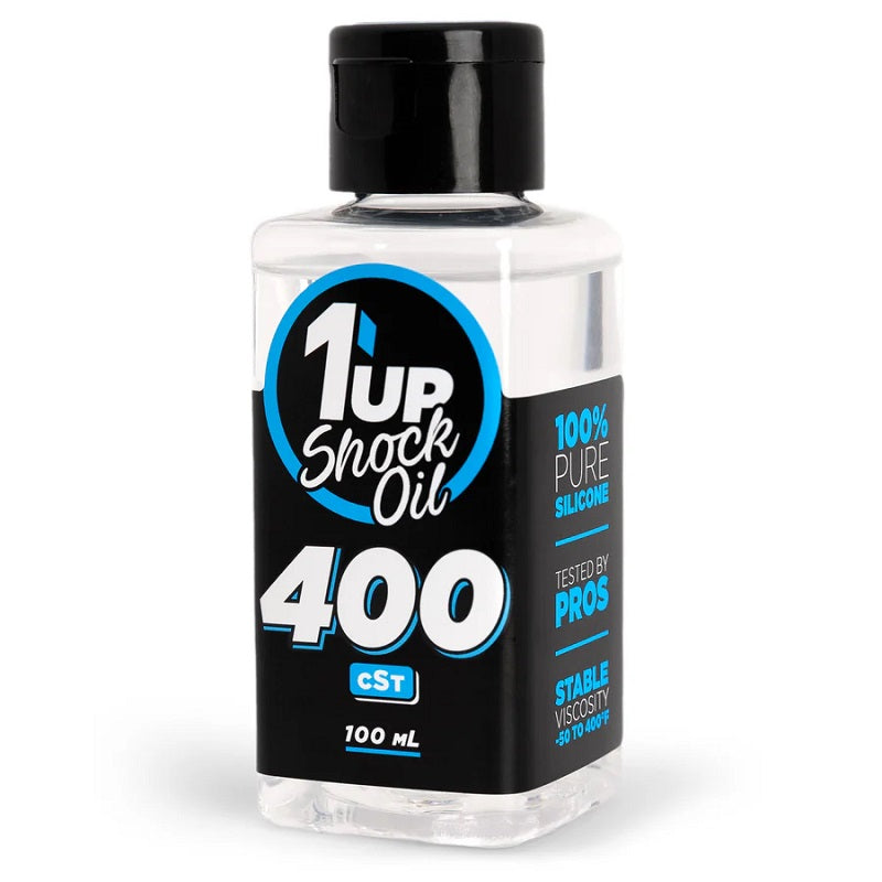 1UP Racing Pure Silicone Shock Oil - 100ml - 400cSt/33.75wt 100400