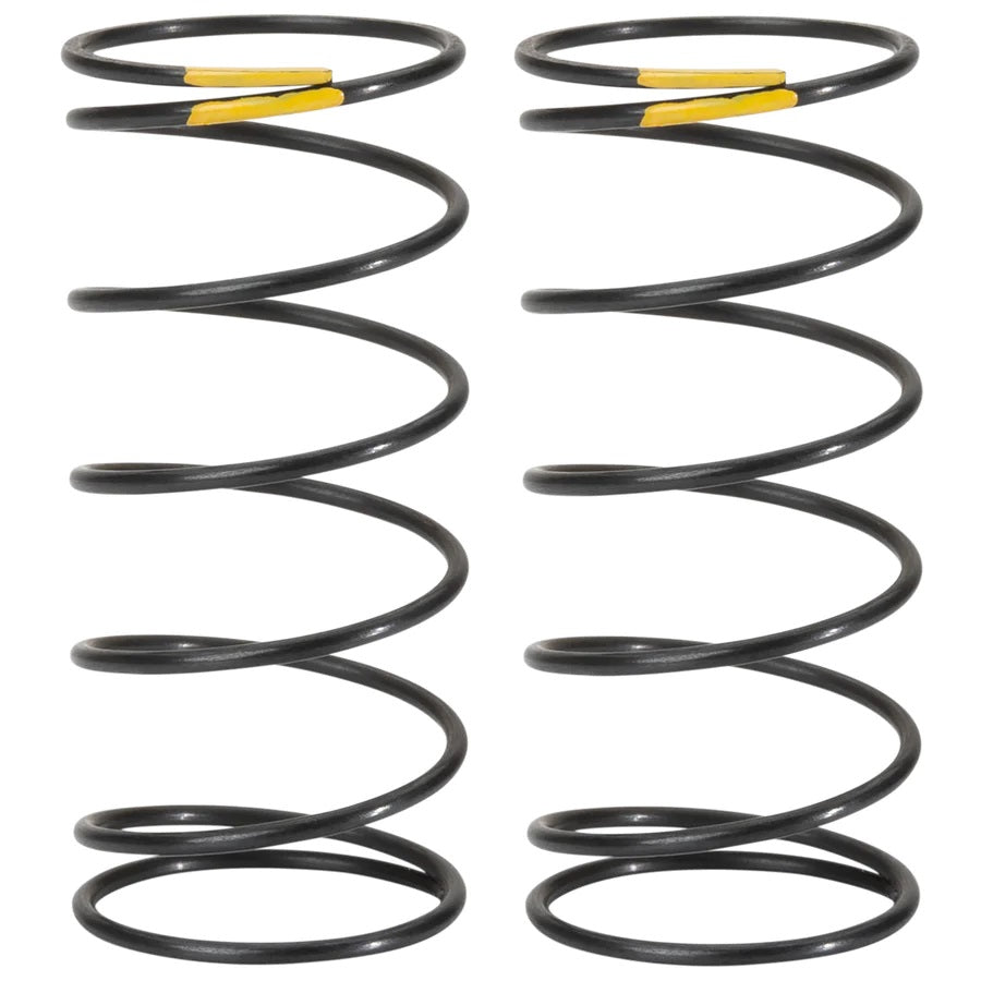 1UP Racing X-Gear 13mm Buggy Front Springs – Hard 6.75T Yellow – Made in Japan (10514)