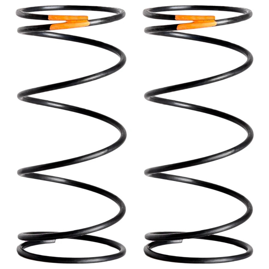 1UP Racing X-Gear 13mm Buggy Front Springs – 5X Hard 5.50T Orange – Made in Japan (10519)