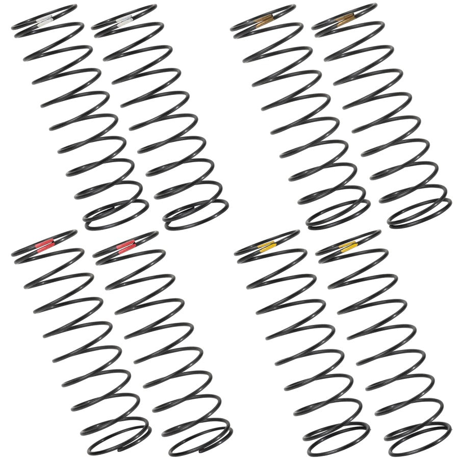 1UP Racing X-Gear 13mm Buggy Rear Springs – 4 Pair Pro Pack – Made in Japan (10520)