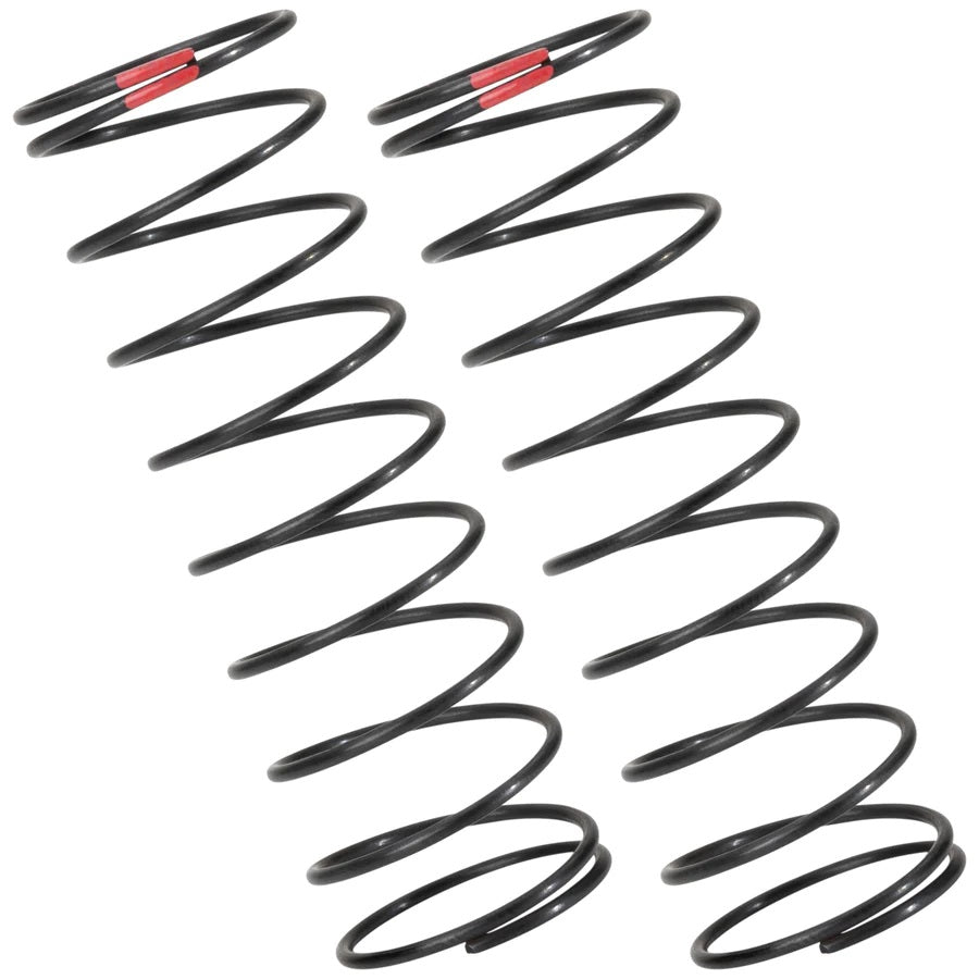 1UP Racing X-Gear 13mm Buggy Rear Springs – Medium 10.00T Red – Made in Japan (10523)