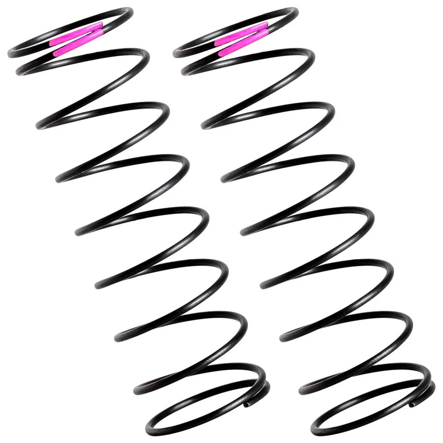 1UP Racing X-Gear 13mm Buggy Rear Springs – 3X Hard 9.00T Pink – Made in Japan (10527)