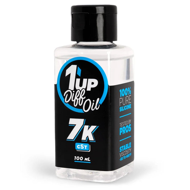 1UP Racing Pure Silicone Diff Oil - 100ml - 7,000cSt 110007