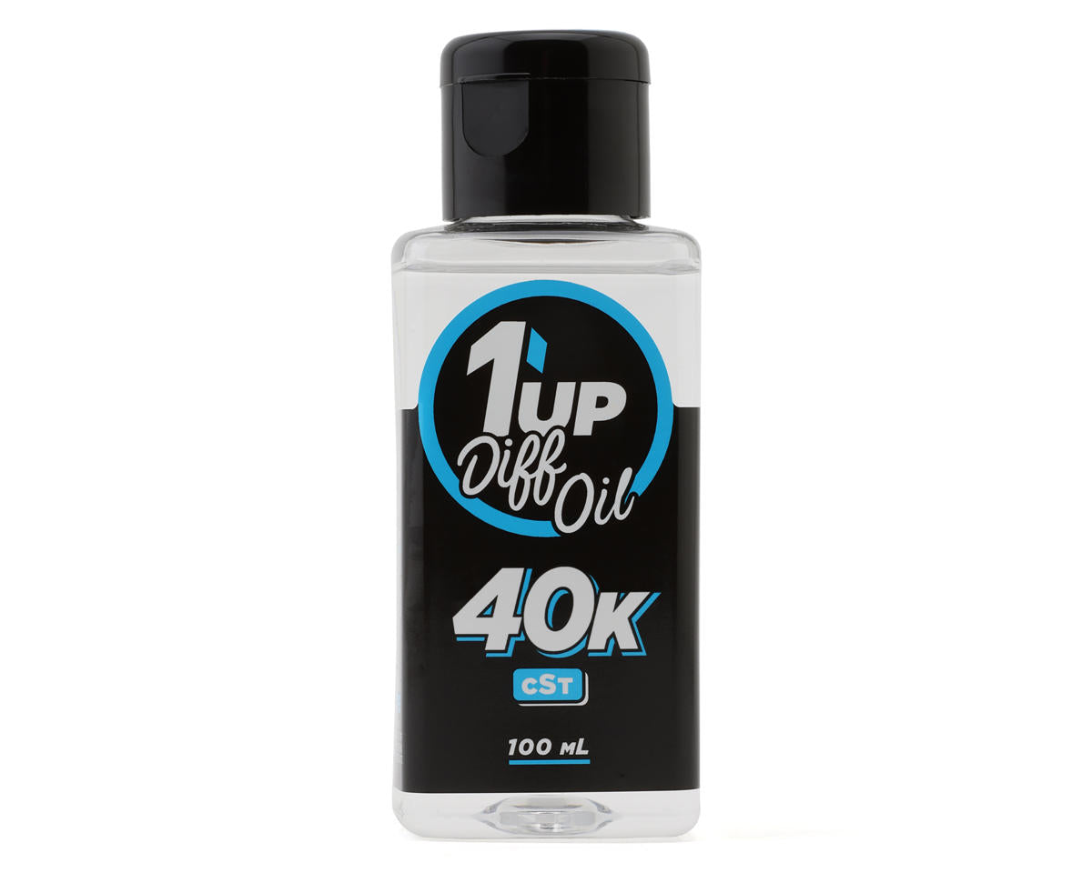 1UP Racing Pure Silicone Diff Oil 100ml 40,000cSt - Premium RC Differential Fluid