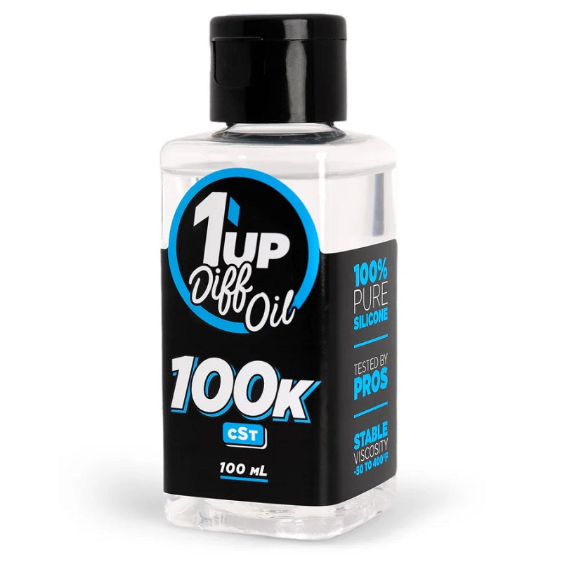 1UP Racing Pure Silicone Diff Oil - 100ml - 100,000cSt 110100