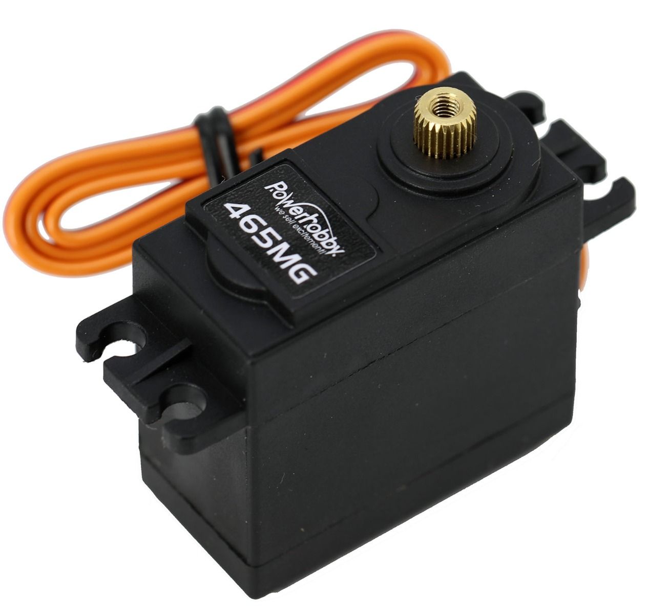 Power Hobby 465MG High-Torque Metal-Gear Digital Standard Servo — 160 oz / 0.22 sec @ 6V