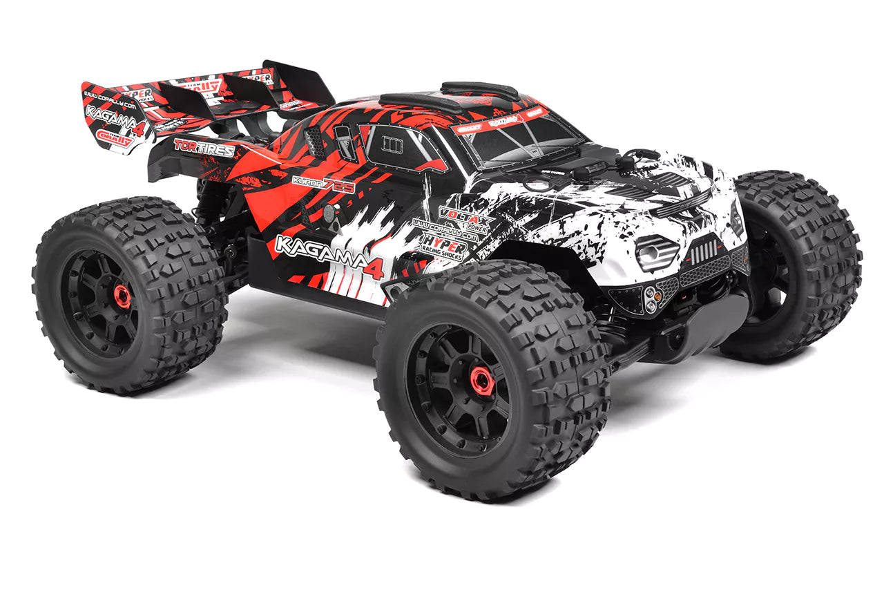 Corally Kagama 4 XL4S 1/10 4WD Monster Truck, RTR Version, Red 00293-R