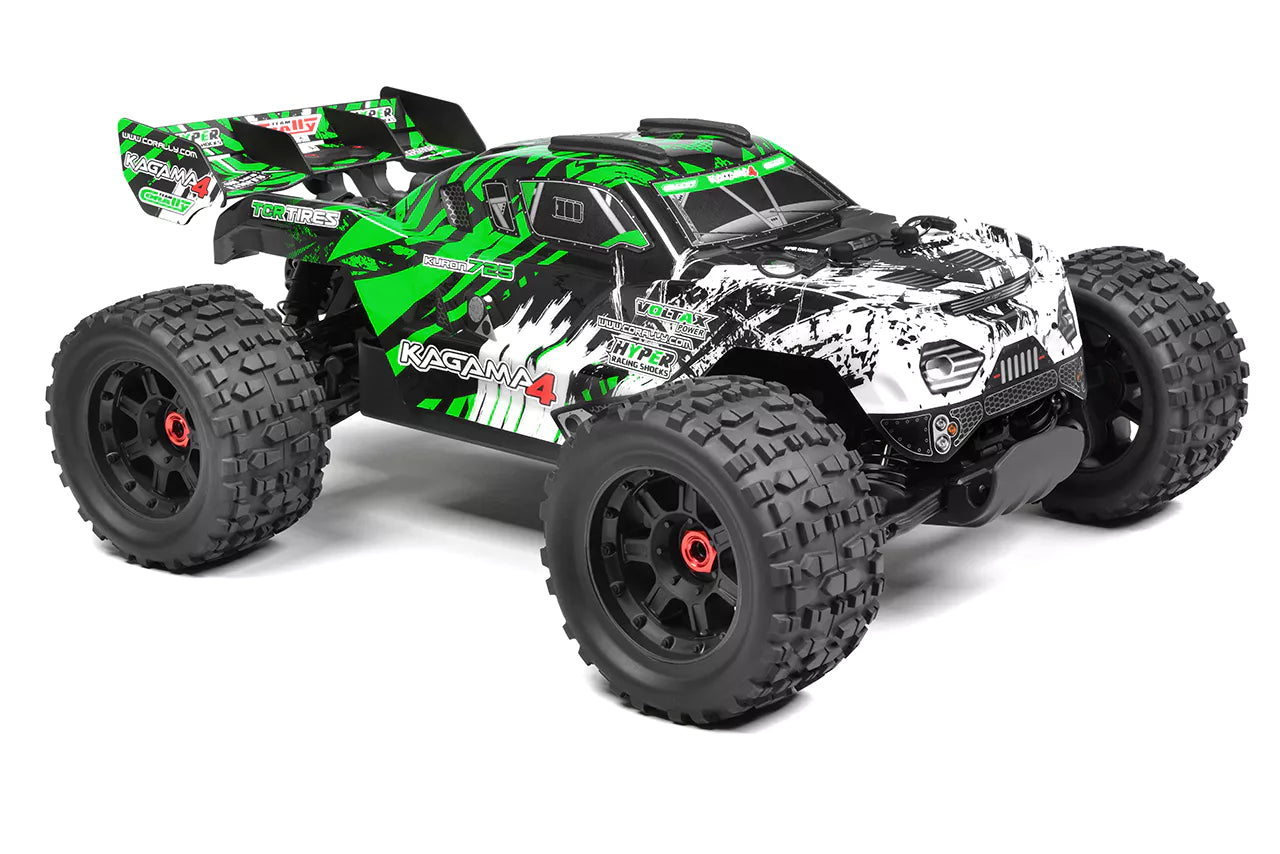 Corally Kagama 4 XL4S 1/10 4WD Monster Truck, RTR Version, Green 00293-G
