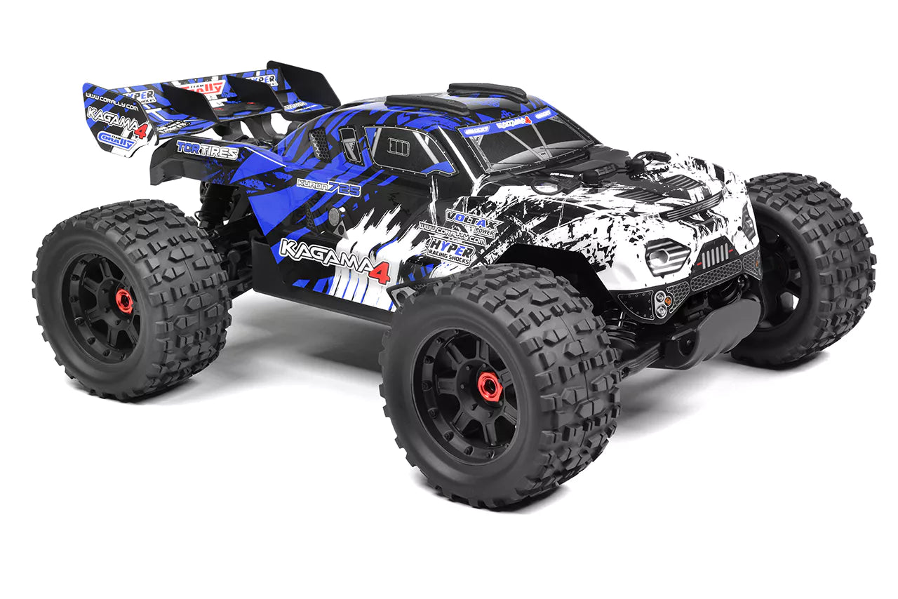 Corally Kagama 4 XL4S 1/10 4WD Monster Truck, RTR Version, Blue 00293-B