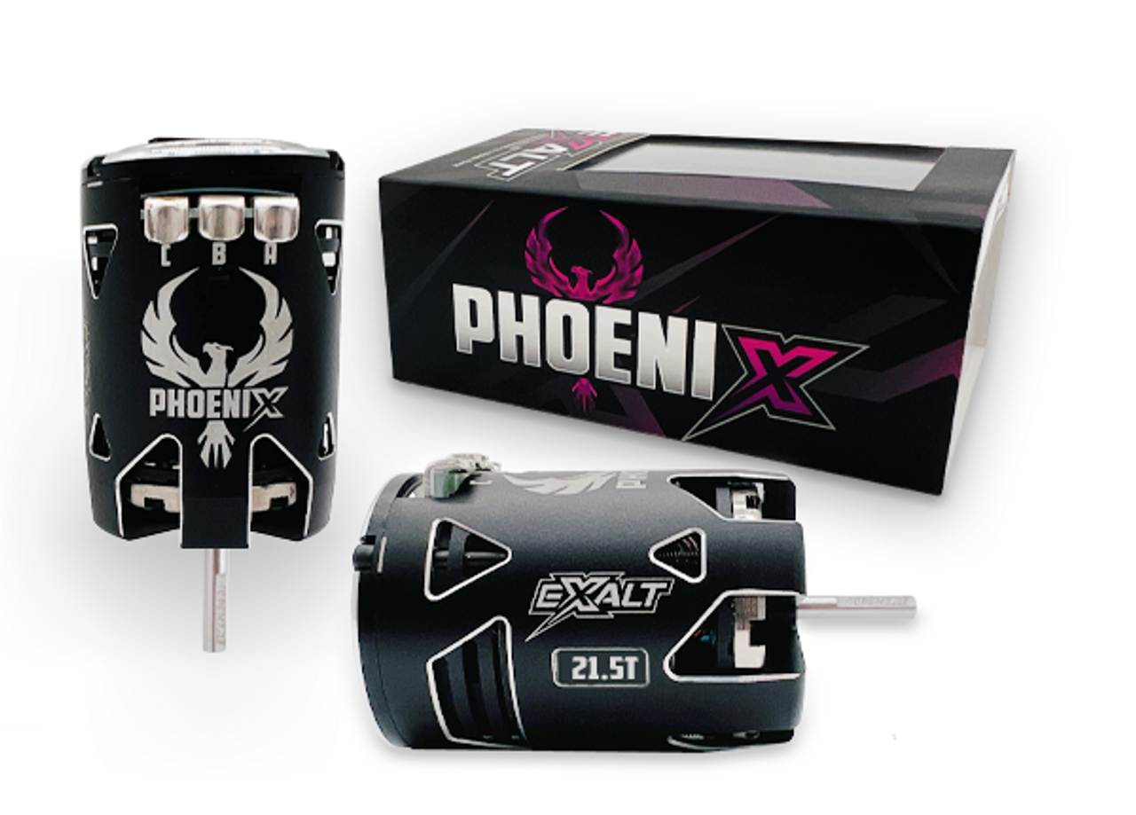 Exalt Phoenix Silver Spec Class Brushless Competition Motor 1/10 (21.5T) (EXA01215SS)