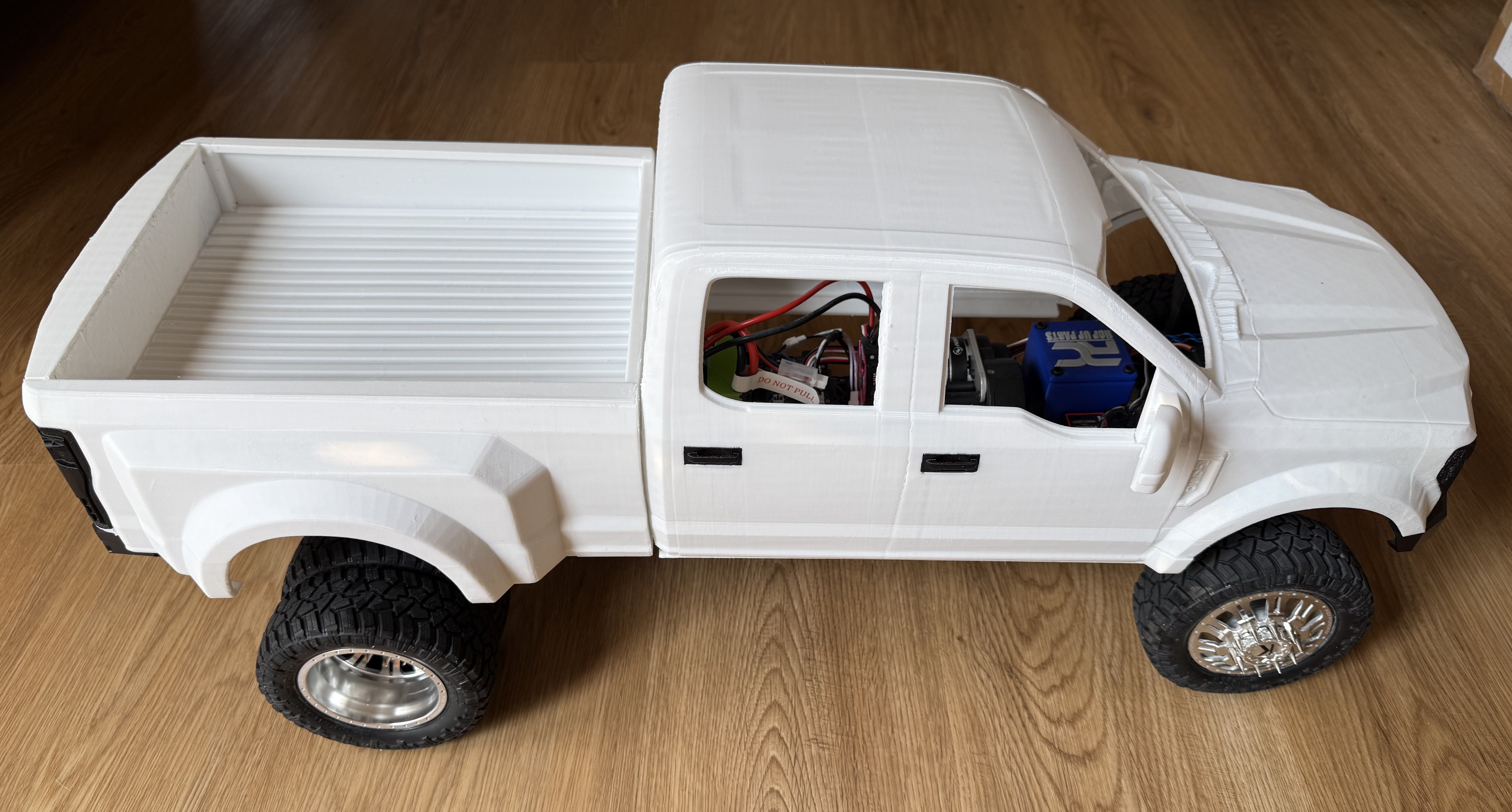 RC Hop Up Parts - CEN Racing F450 3D Printed Body with Magnetic Body Mounts and CEN Racing Molded Bumper Set