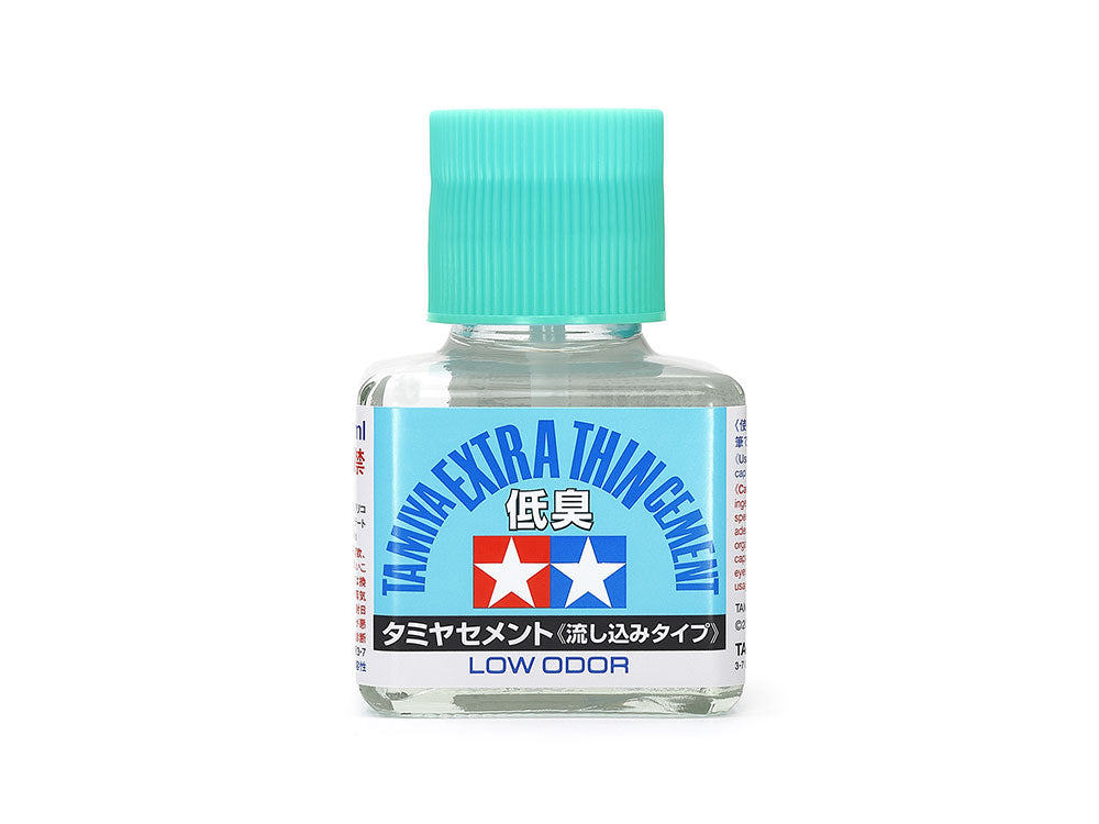 Tamiya Extra Thin Cement Low Odor 40ml Model Glue