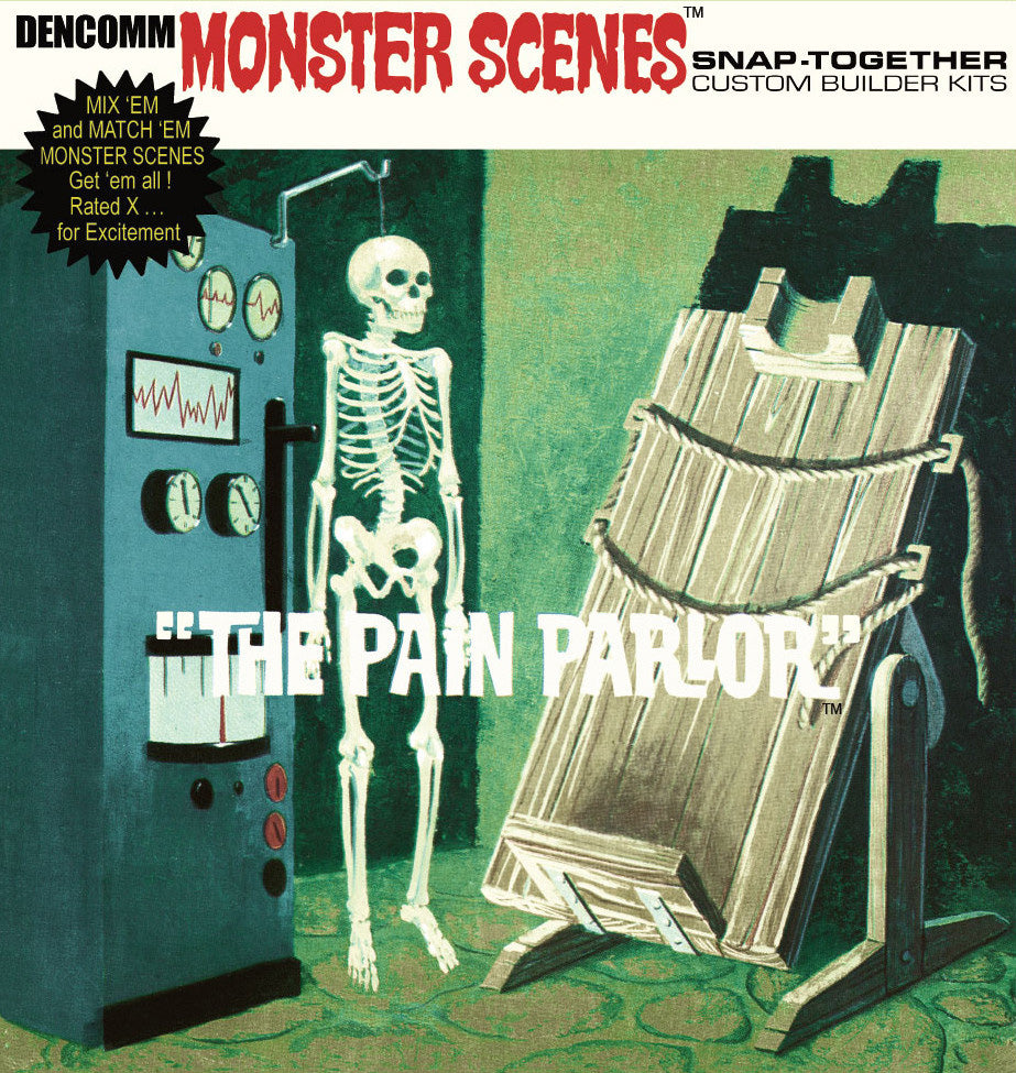 Atlantis Models 1/13 Monster Scenes The Pain Parlor Diorama Kit