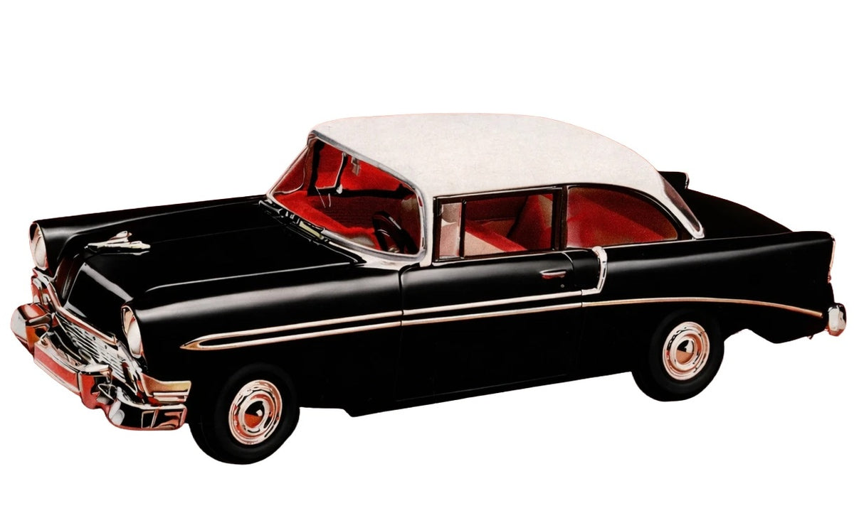 Atlantis Models 1:25 US Route 66 1956 Chevrolet V-8 Plastic Model Kit