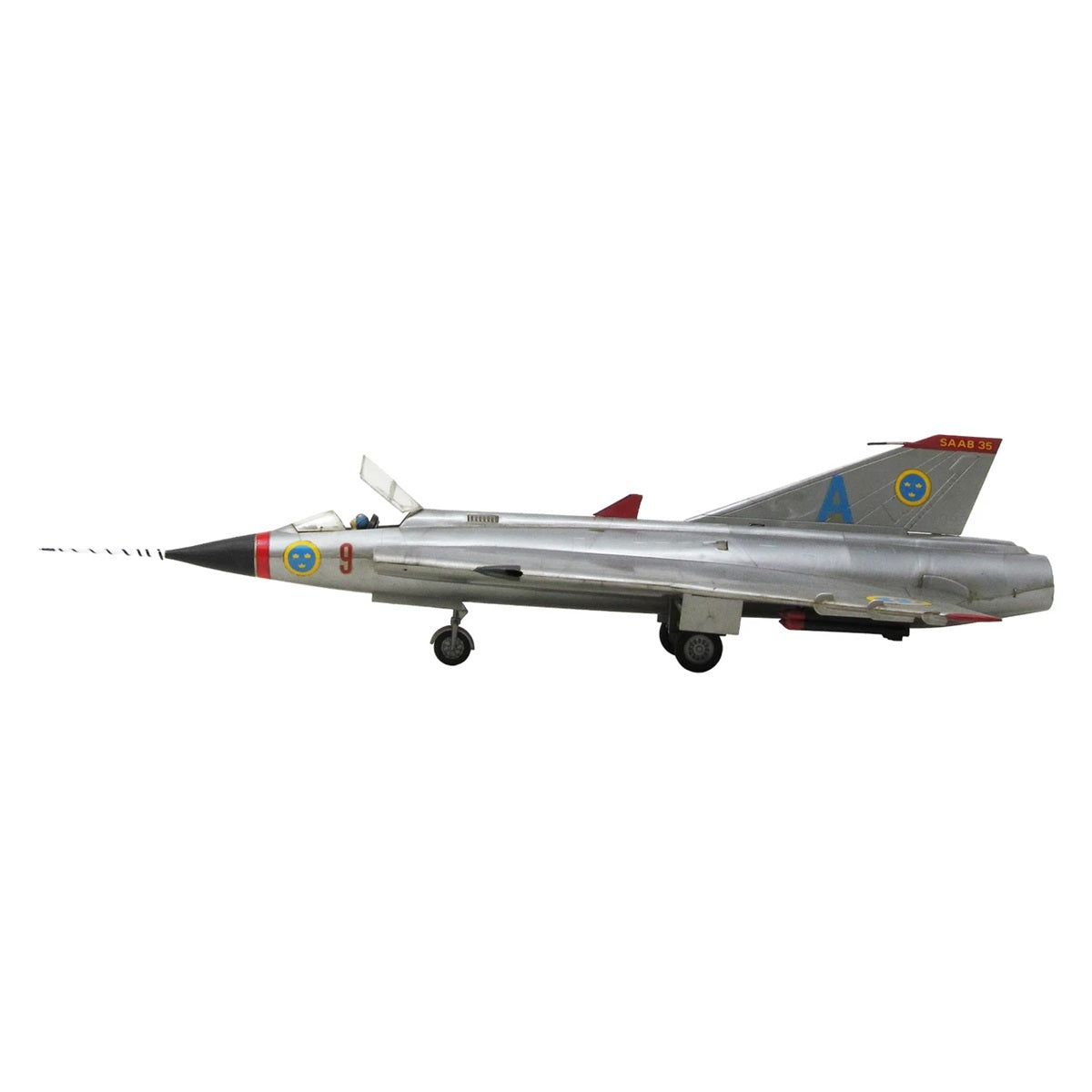 Atlantis Models 1:48 Scale Saab J-35 Draken Supersonic Fighter Jet Plastic Model Kit