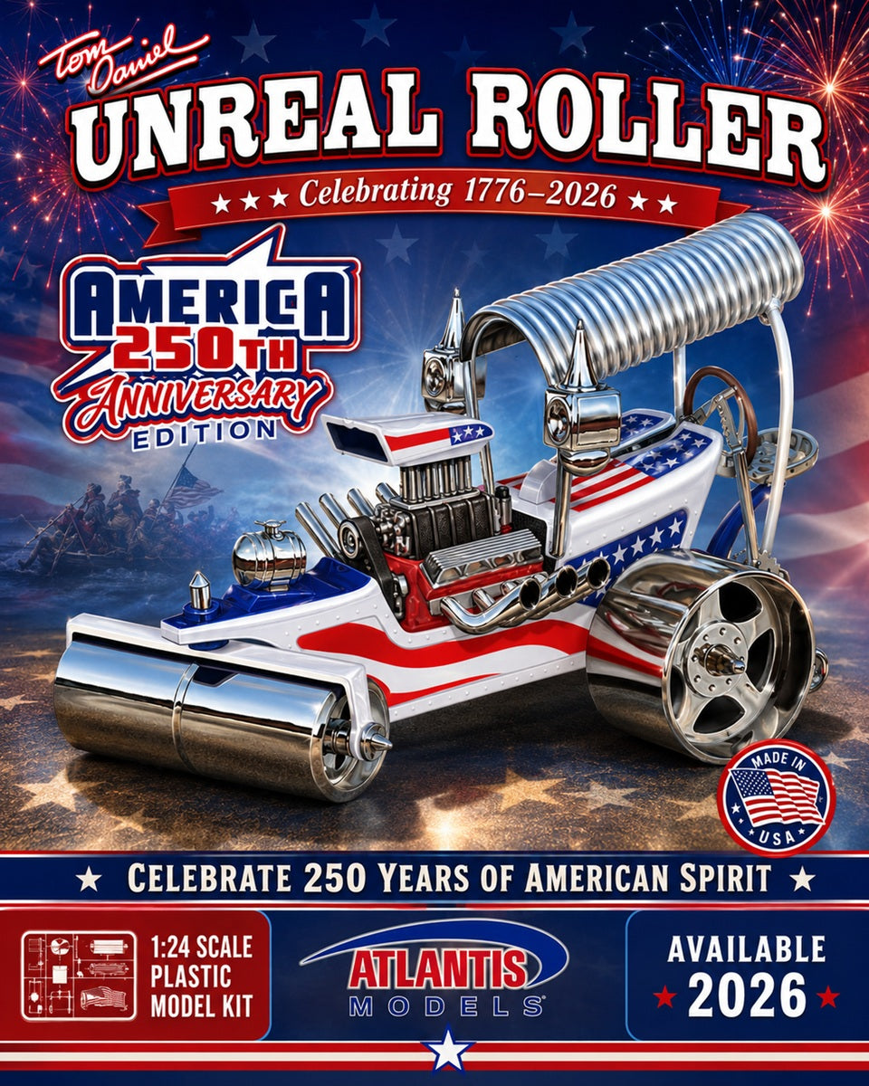 Atlantis Models 1/24 Tom Daniel Unreal Roller America 250th Anniversary Show Rod Kit
