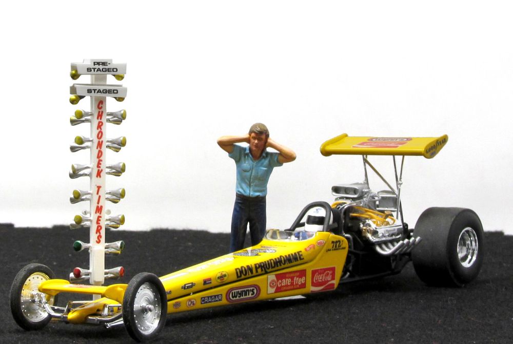 Atlantis Models 1/24 Don Prudhomme 'Snake' Rear Engine Dragster Plastic Model Kit