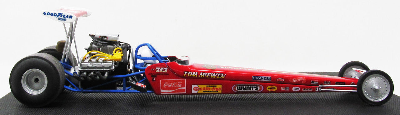 Atlantis Models 1/24 Tom McEwen 'The Mongoose' Rear Engine Dragster Plastic Model Kit M7529