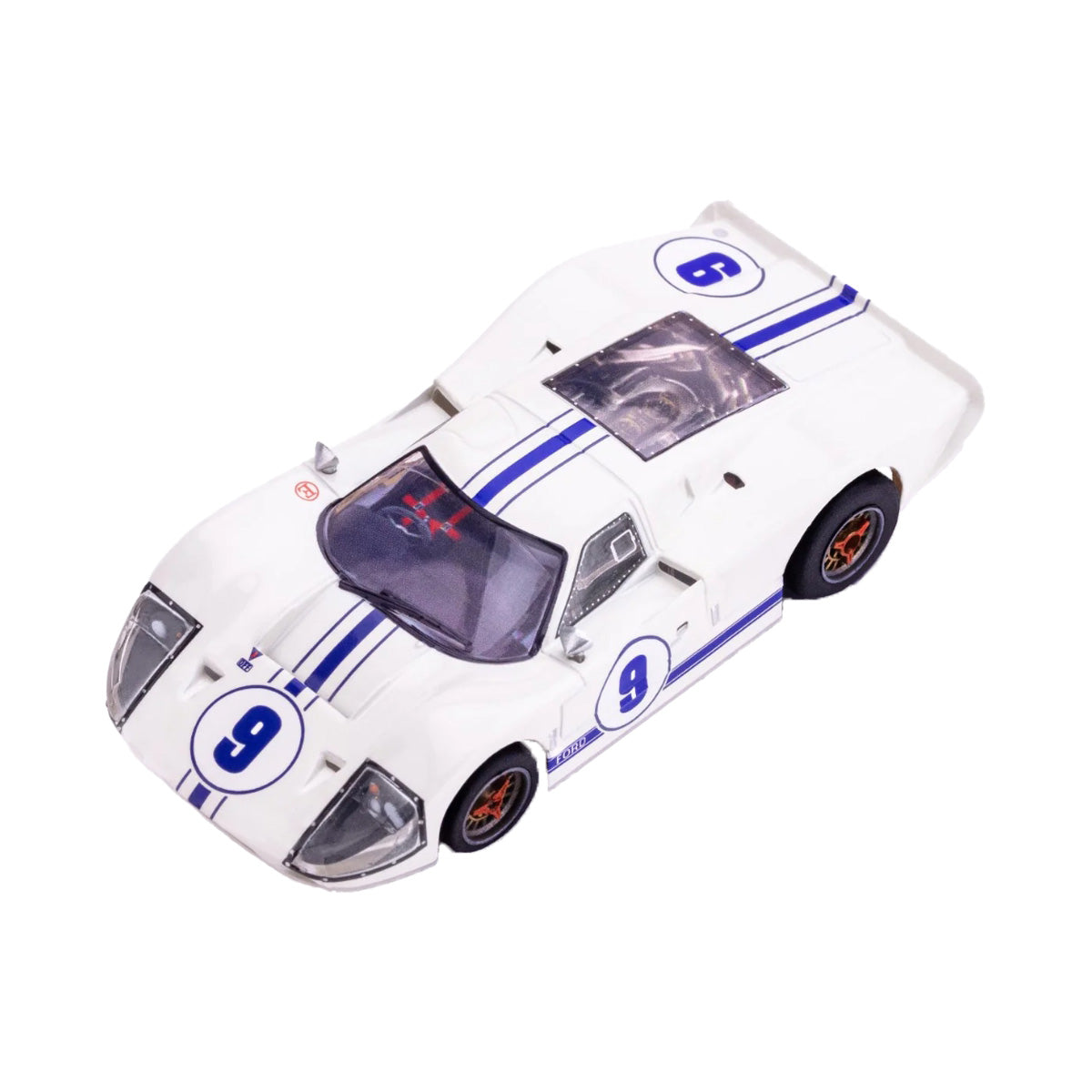 AFX Racing GT40 Mark IV #9, White 22078