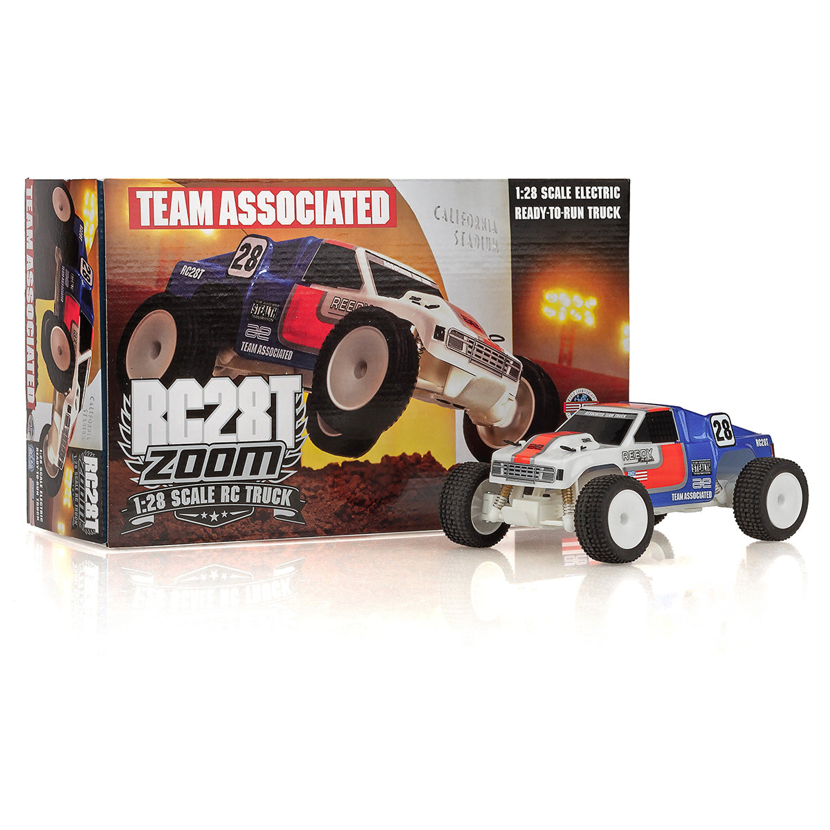 Team Associated RC28T ZOOM 1/28 Scale 2WD Mini Off-Road Truck RTR
