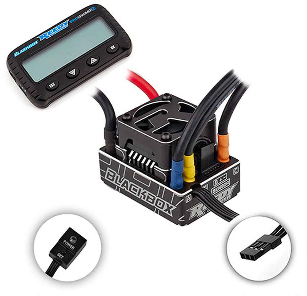 Team Associated Blackbox 880R Competition 1:8 ESC w/ Programmer2 27044