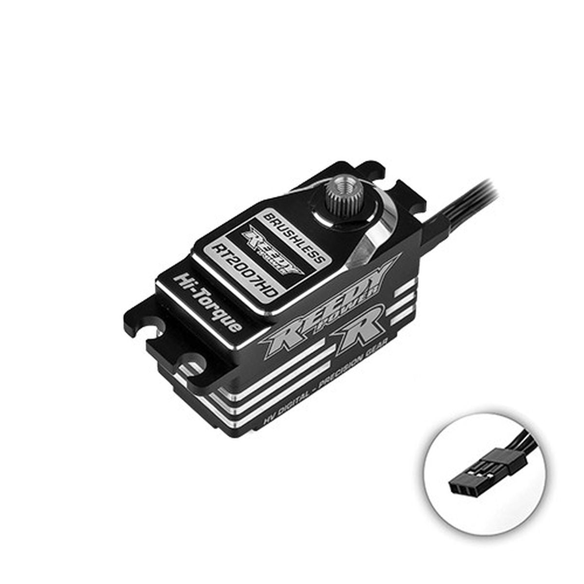 Reedy Power RT2007HD Low-Profile Brushless Steel-Gear Hi-Torque Servo – 1/10 Competition