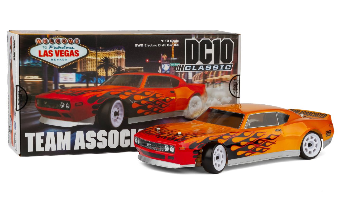 Team Associated DC10 Classic 1/10 Scale RWD Electric Drift Car Kit