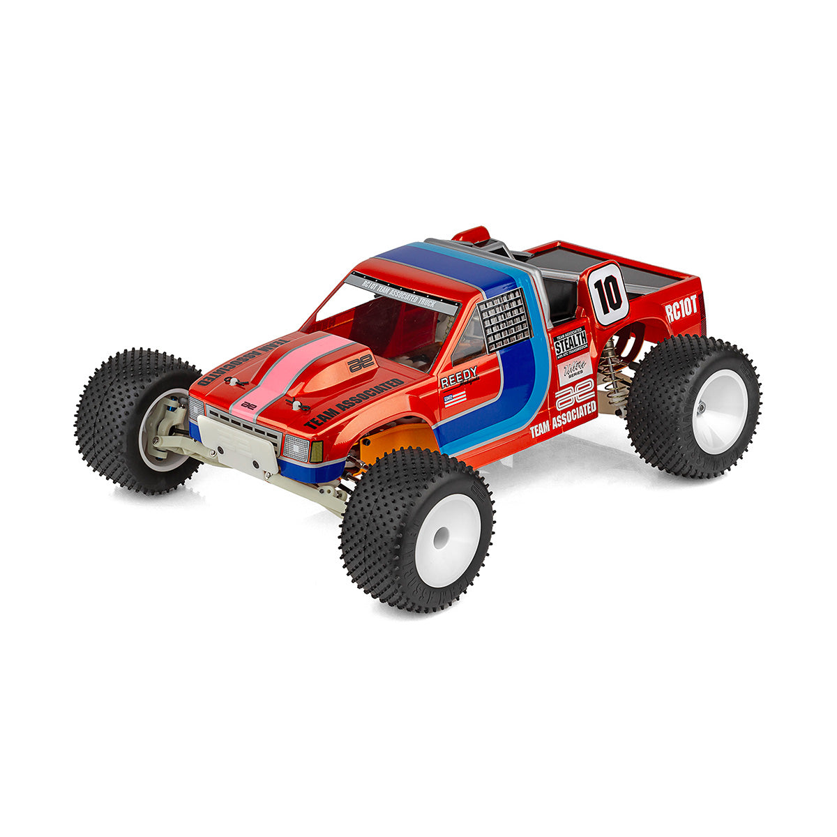 Team Associated RC10T 1/10 Electric 4WD Vintage Off‑Road Stadium Truck