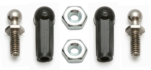 Team Associated RC10 Ballstud Set .30, silver 6273