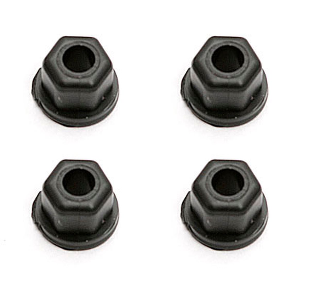 Team Associated 4-40/5-40 Flanged Black Nylon Locknuts – Race Hardware