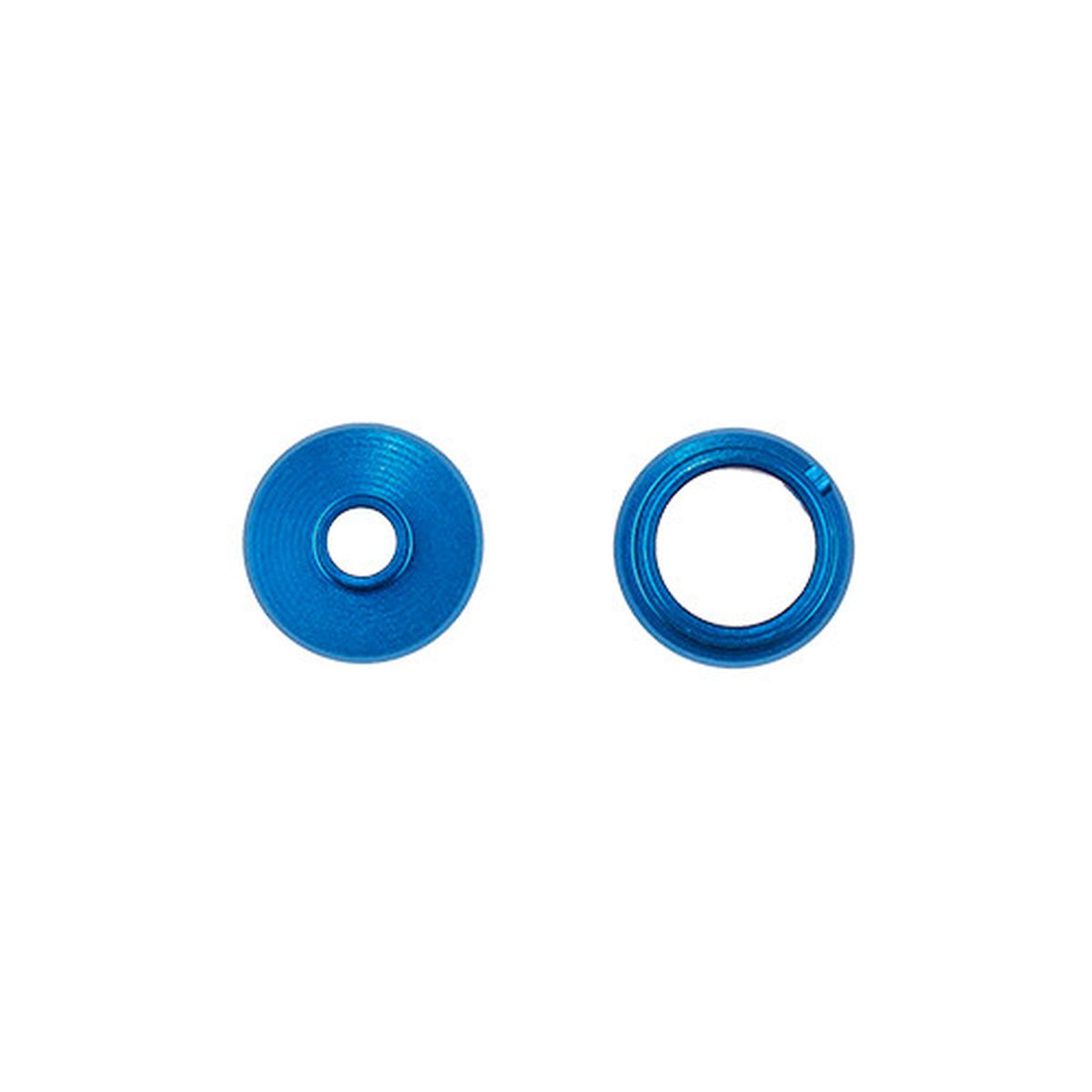Team Associated RC10 4WD Team Car Factory Team Aluminum Pulley Guide Set Blue – Drivetrain Upgrade