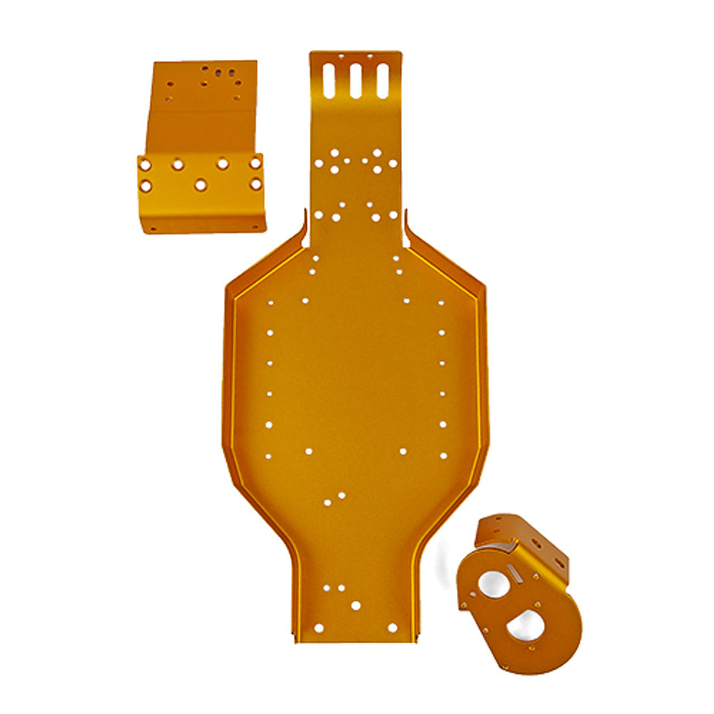 Team Associated RC10 Chassis, gold 6637