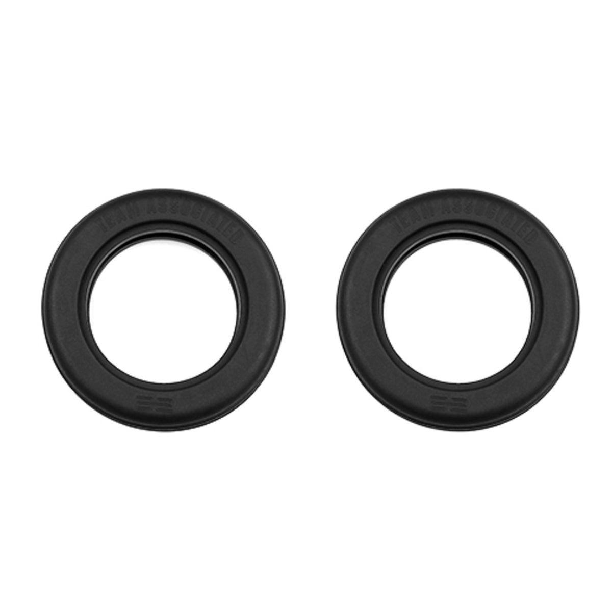 Team Associated RC10 Front Tire, 4 Rib, 2.0in, Ribbed 6872