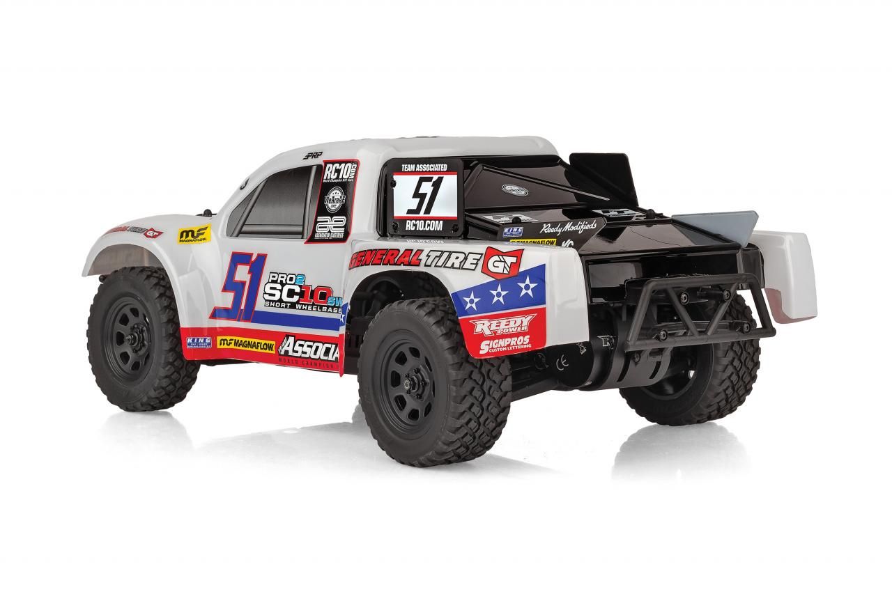 Team Associated Pro2 SC10SW RTR 1/10 Scale 2WD Brushless Short Course Truck - White