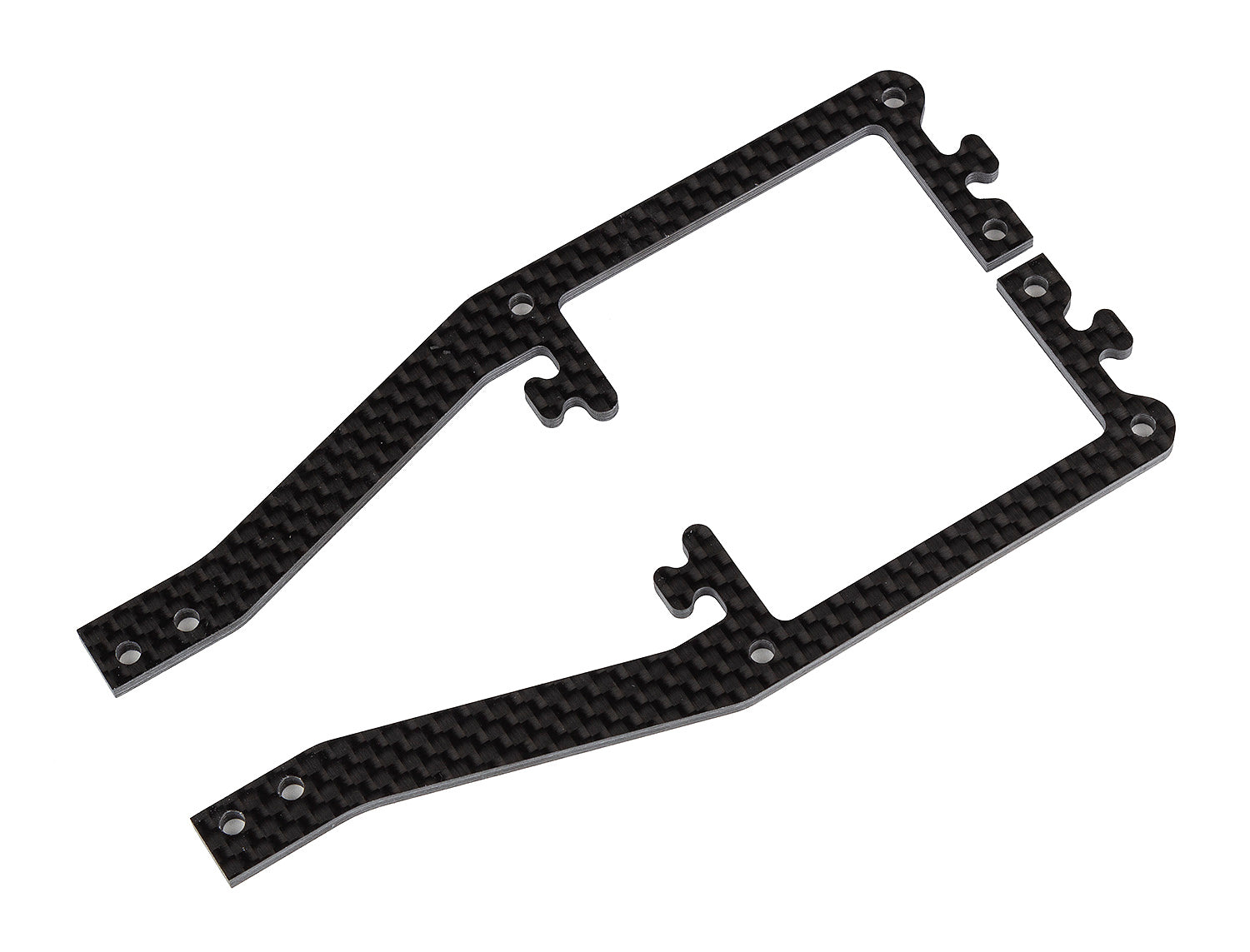 Team Associated SR10M Side Braces, Carbon Fiber 71039