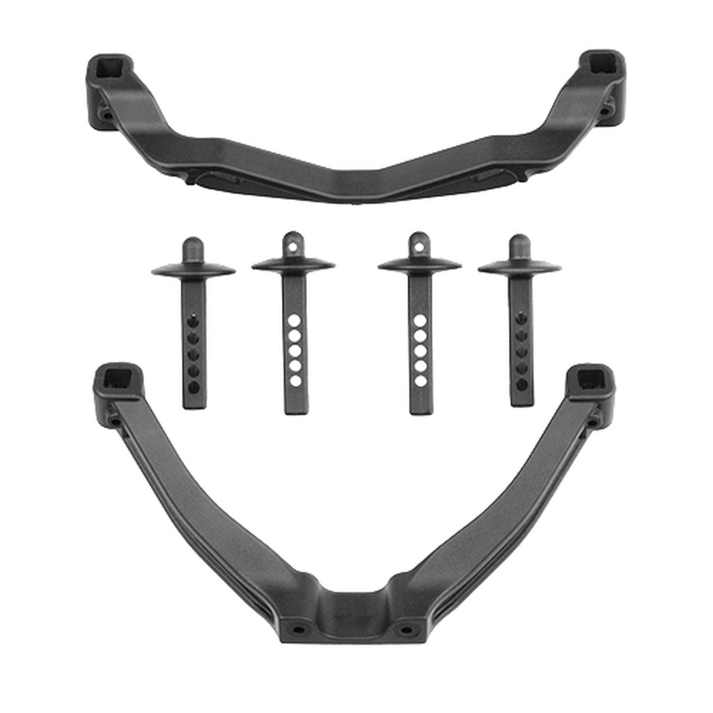 Team Associated RC10SC7 Body Mount Set – Short Course Shell Mounting