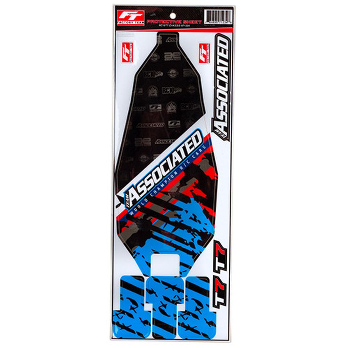 Team Associated RC10T7 Factory Team Chassis Protector – Bottom Protection Sheet