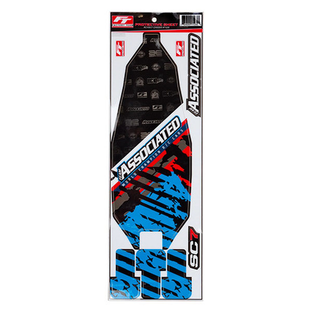 Team Associated RC10SC7 Factory Team Chassis Protector – Bottom Protection Sheet
