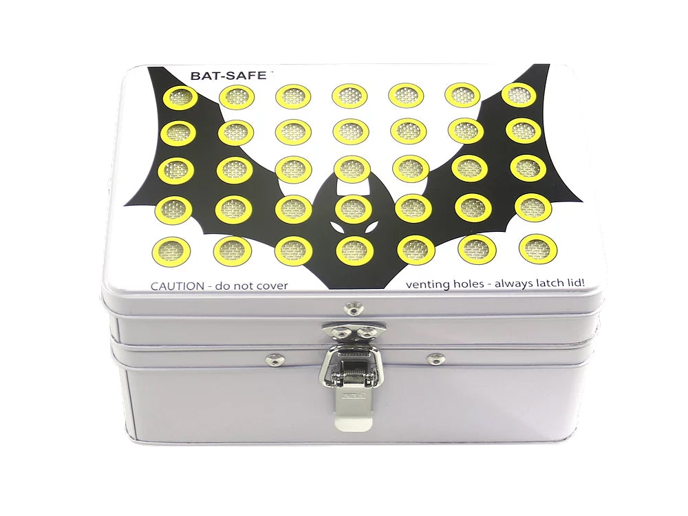 Bat-Safe Mini LiPo Battery Charging Safe Box - Compact Fire-Resistant Storage