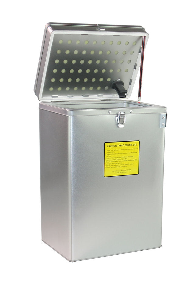 Bat-Safe XL LiPo Battery Charging Safe Box - Fire Resistant 500Wh Capacity