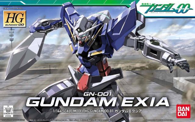 Bandai HG 00 1/144 GN-001 Gundam Exia - image 2