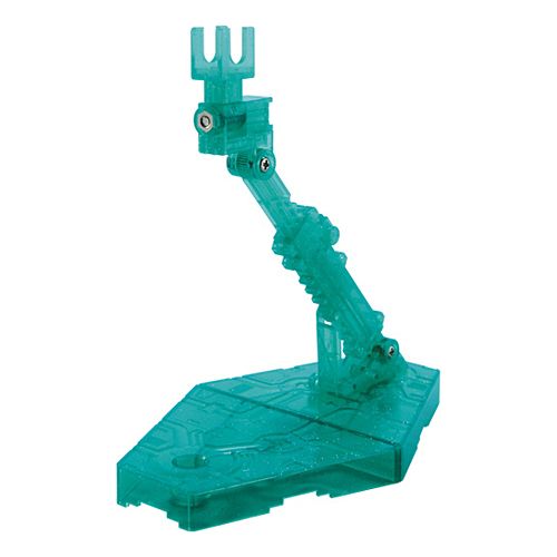 Bandai Action Base 2 Green Display Stand for 1/144 Scale Gunpla