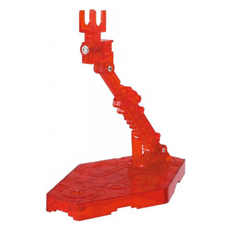 Bandai Action Base 2 Clear Red Display Stand for 1/144 Scale Gunpla