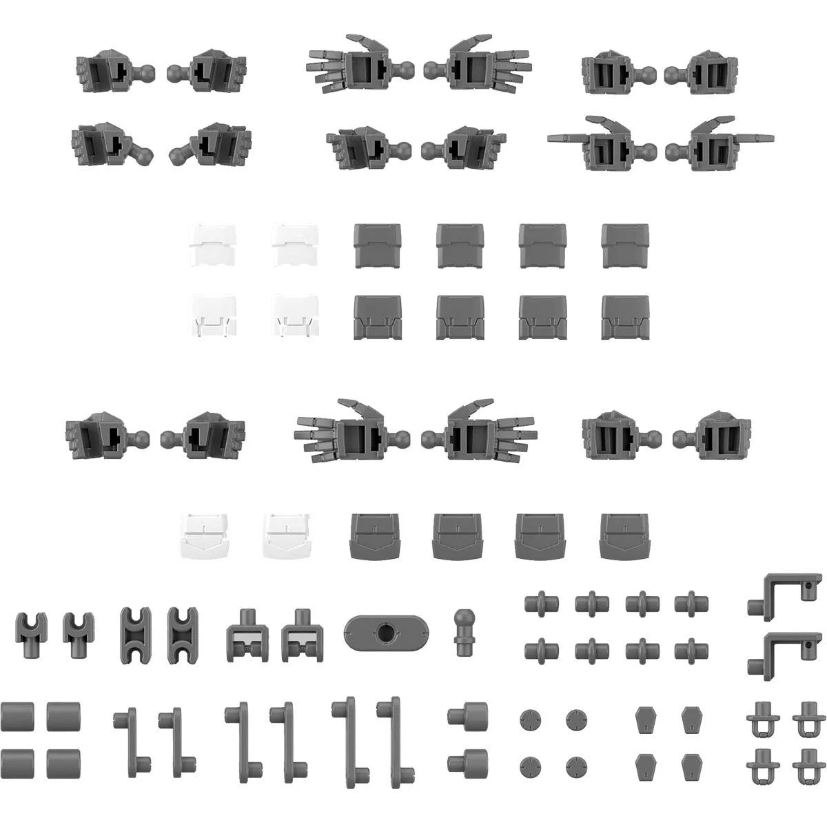 Bandai 30MM 1/144 Option Parts Set 12 Hand Parts / Multi-Joint