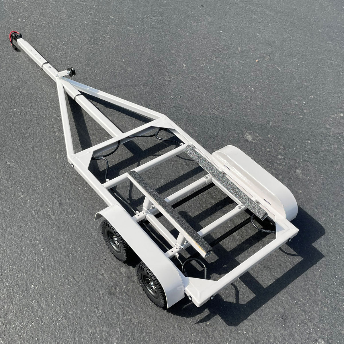 Bold R/C 1/10 Scale Boat Trailer with LED Lights (White) 5100