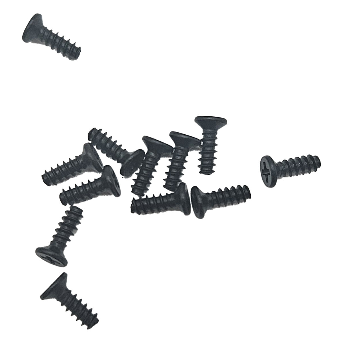 BlackZon Countersunk Self-Tapping Screws KBHO 2.6x8mm (12-Pack) - OEM Replacement - 540158