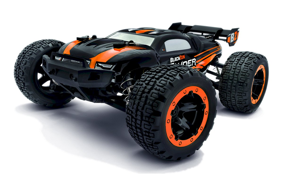 BlackZon Slyder ST Turbo 1/16 4WD 2S Brushless Stadium Truck RTR – Orange (540216)